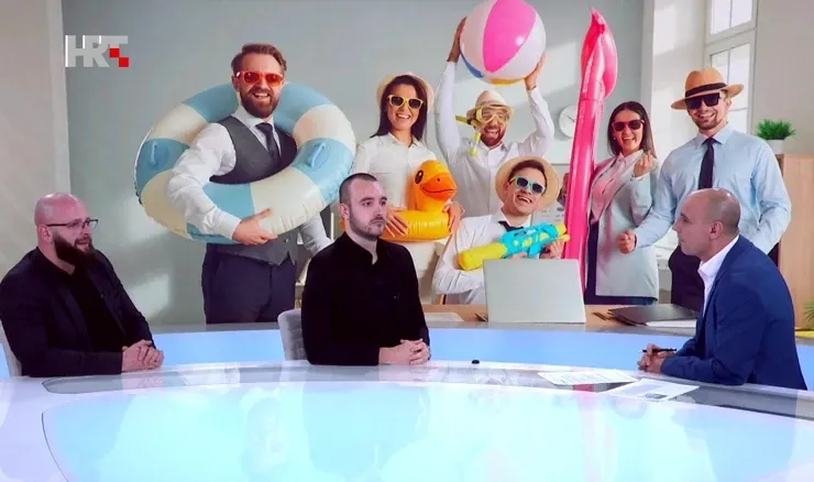 Apstraktna ilustracija za članak o transparentnosti plaća